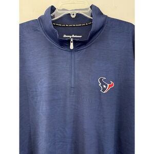 Tommy Bahama Island Zone 1/4 Zip Houston Texans NFL NWT
